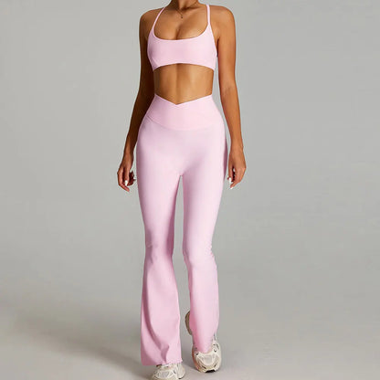 2 Pieces Sportswear Women Yoga Set Gym Clothes Sportswear Yoga Suits Fitness Set Tracksuits Sports Bra Gym Outfits Leggings