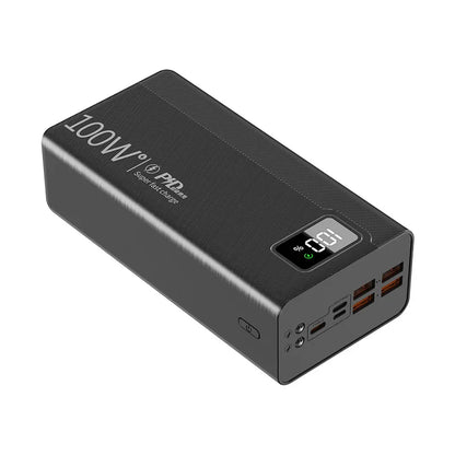 50000mAh High Capacity Fast Charging Power Bank Portable Outdoor Travel External Battery Pack