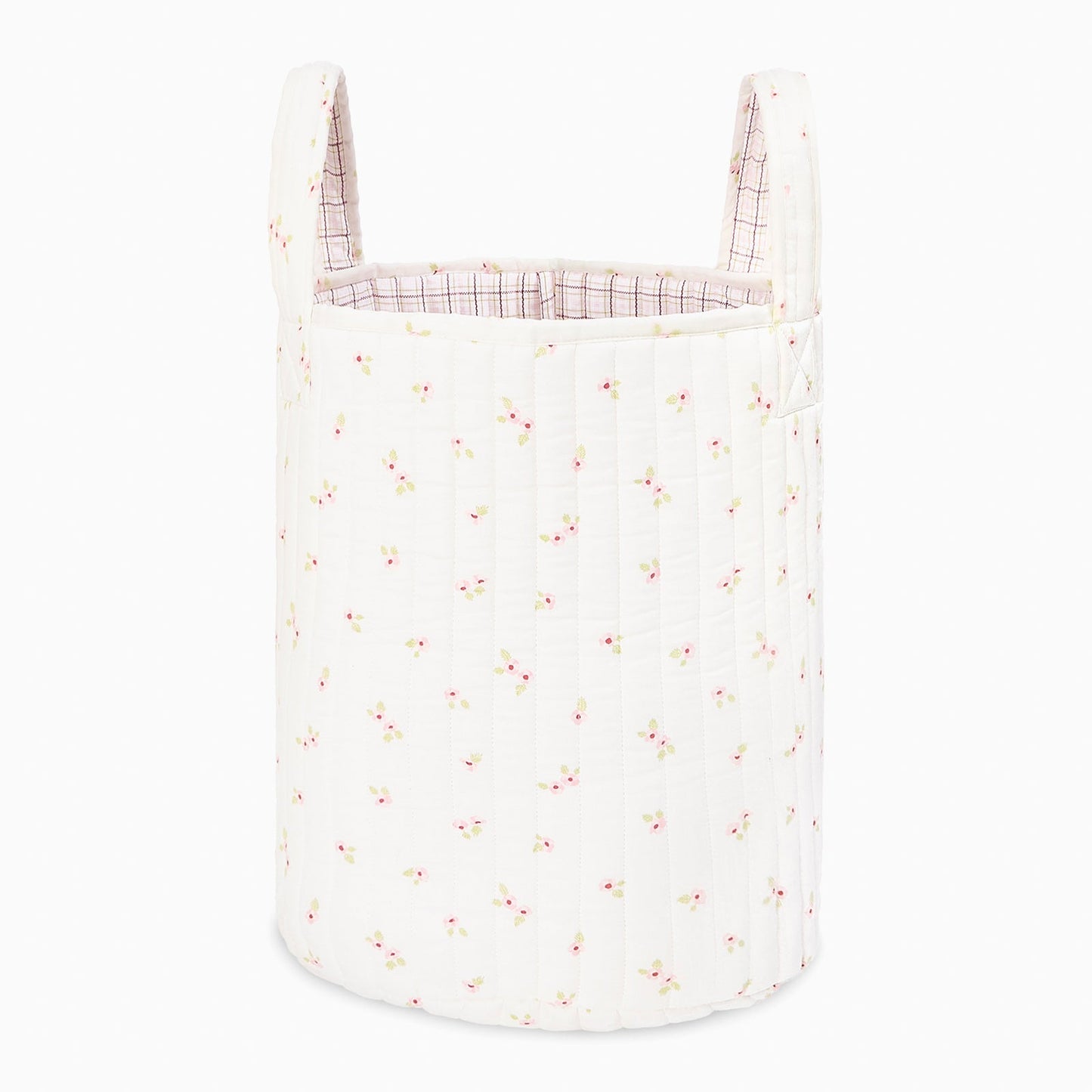 Avery Row Large Quilted Storage Basket - Anemone
