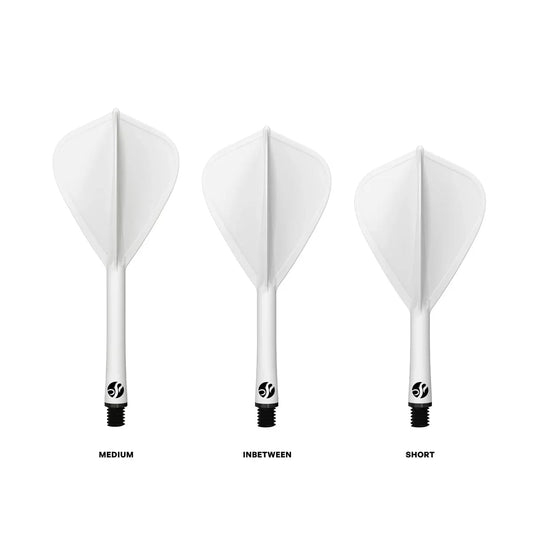 SHOT - FLIGHT DECK KITE - ONE PIECE Dart and Flight System - WHITE