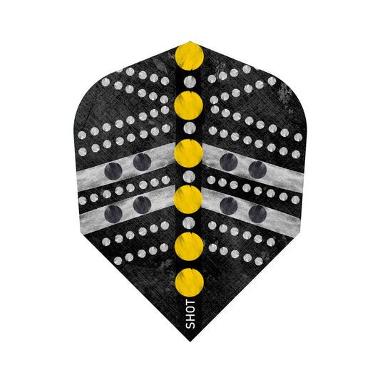 SHOT - Devon Petersen Wisdom Dart Flights - 100M - Small Standard