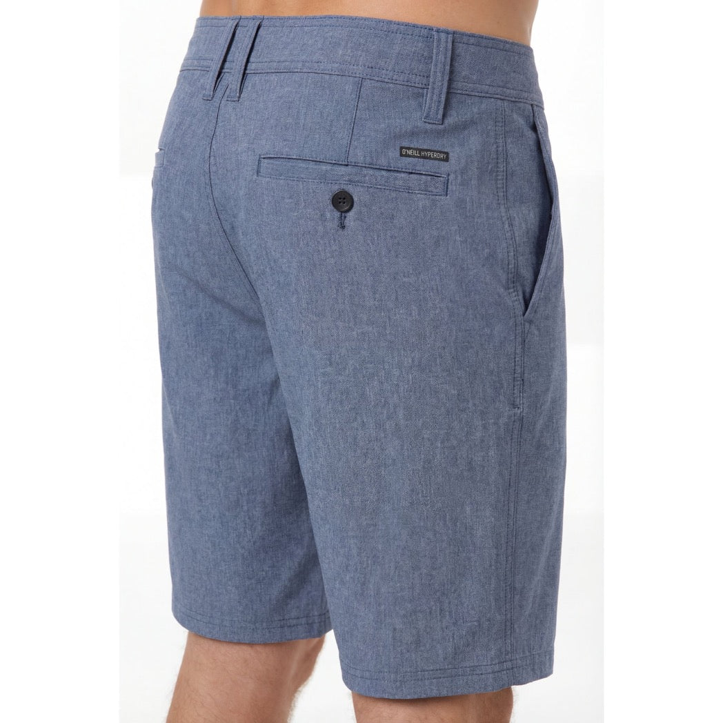 ONEILL - RESERVE HEATHER 19" HYBRID SHORT | Navy Heather