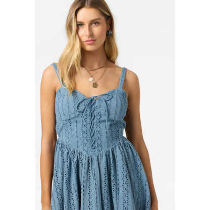 ONEILL - CAMDEN EMBROIDERED MINI DRESS | Provincial Blue