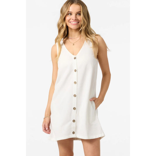 ONEILL - SANDERS DRESS | White
