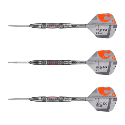 TARGET x STAR WARS - 22g - X WING - Steel Tip Swiss Point - 90% Tungsten Darts