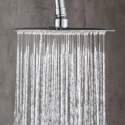 1 Pcs 8-inch 304 Stainless Steel Showerhead Top Showerhead Pressurized Shower Head Bathroom Showerhead Shower Head Single Head