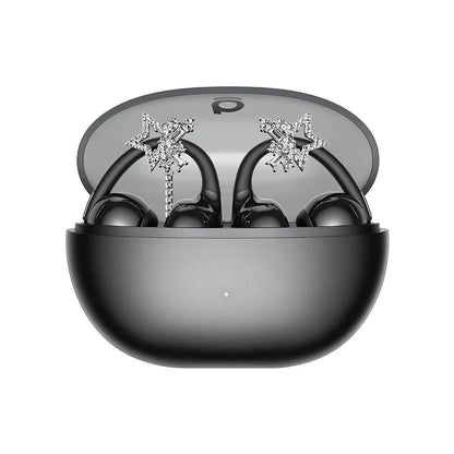 Baseus Bowie MC2 AIR Clip-on TWS Earbuds Ear Clips Wireless Earphones Bluetooth 6.0   Open Earrings 4 Mic ENC Sports Headphones
