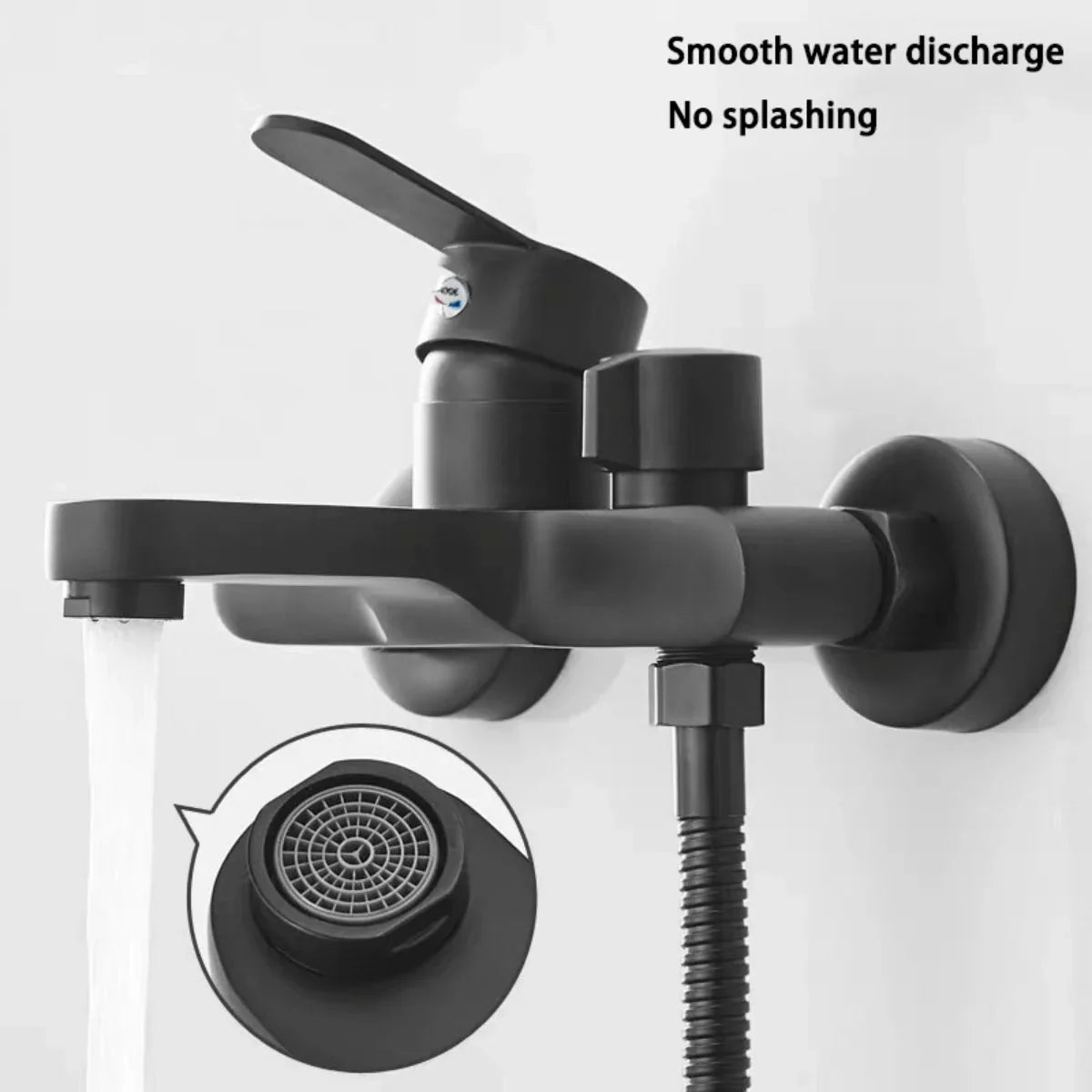 Bathroom Shower Faucet Mixing Valve Shower Shower Set Bathtub Mixing Switch Triple Hot and Cold Faucet Shower Faucet