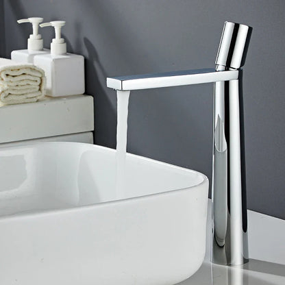 Bathroom Basin Faucet Stainless steel Mixer Tap Black/Chrome/White Wash basin Faucet Single Handle Hot and Cold Faucet