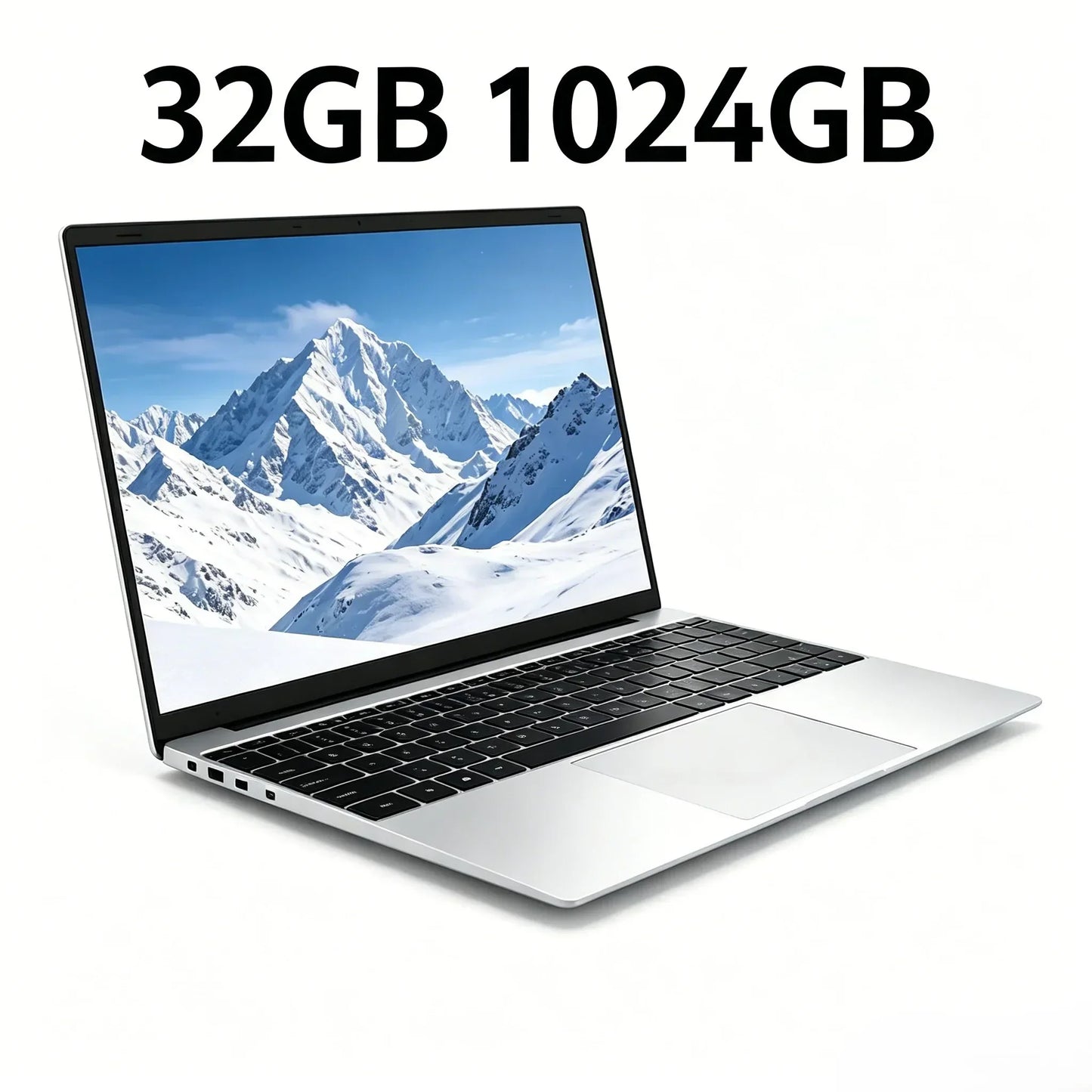 2026 HOT 15.6" Laptop 32GB 2TB Windows 11 Intel Core I9 9900 Gaming Computer PC 1920*1080 HD Gamer Office Ultra Slim Notebook