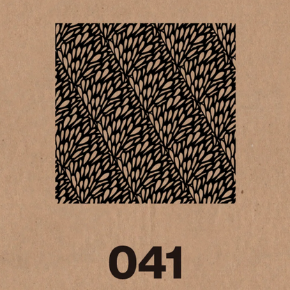 Dan Wei Industry - Cement Rubber Stamp - Abstract Patterns