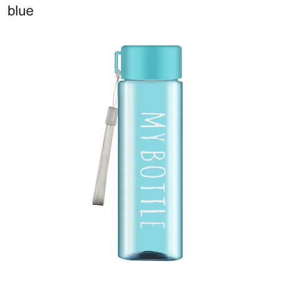 500ml Sports Water Cup Large Capacity Men Women Summer Outdoor Portable Plastic Water Bottle Coffee Juice Cup Water Bottle