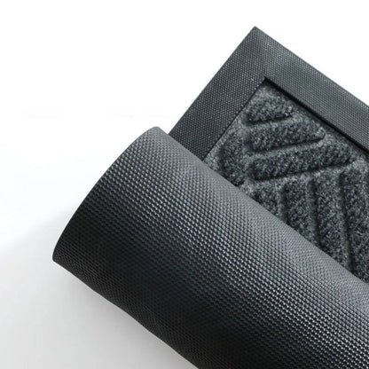 Doormat Non Slip Waterproof Dustproof Carpet Bath Mat Rubber Indoor Outdoor Rug Durable Home Hotel Entrance Doormat 75*45cm