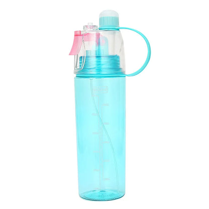 1 Pcs 600ml Water Bottle for Girls Outdoor Sport Fitness Cup Large Capacity Spray BPA Free Drinkware Travel