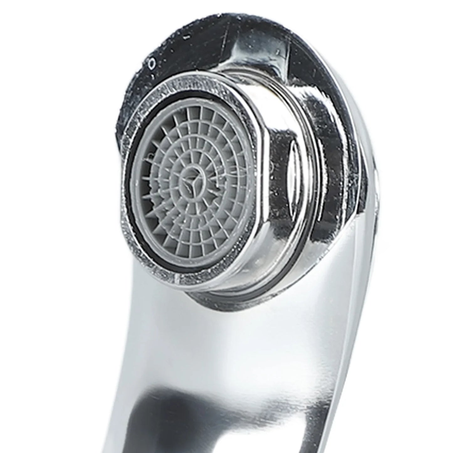 2 Hole Bathroom Sink Faucet Bathroom Sink Faucet Zinc Alloy 2 Hole Single Handle Hot and Cold Water Mixer Tap for Home Hotel