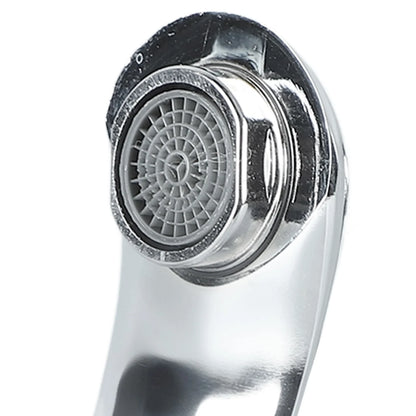 2 Hole Bathroom Sink Faucet Bathroom Sink Faucet Zinc Alloy 2 Hole Single Handle Hot and Cold Water Mixer Tap for Home Hotel
