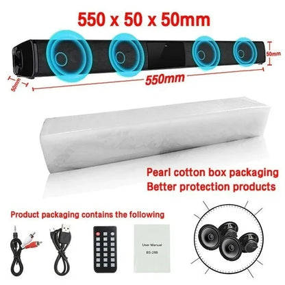 3DHome Theater Sound System Bluetooth Speaker Computer Speakers For TV Soundbar Box Subwoofer Radio Music Center Boom Box Column