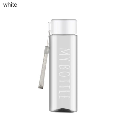 500ml Sports Water Cup Large Capacity Men Women Summer Outdoor Portable Plastic Water Bottle Coffee Juice Cup Water Bottle