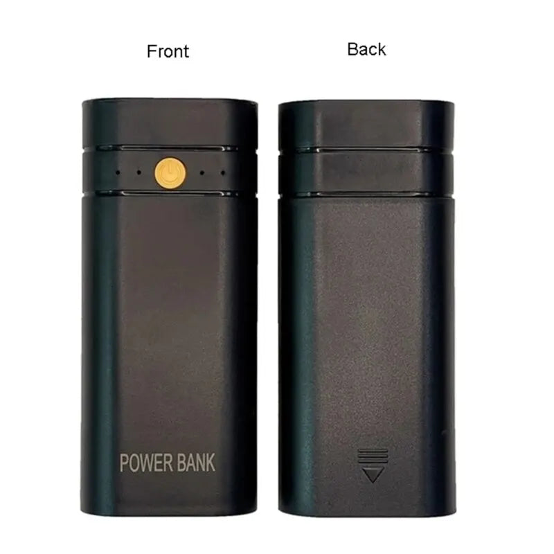 2 slots 18650 Battery Charger Portable Power Bank Kit DIY Fast Charging- Power Bank Shell Case Box Power Bank Charge Storage Box