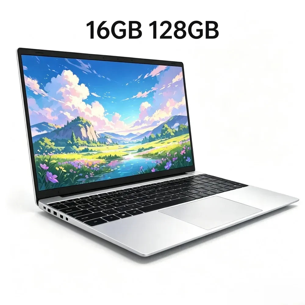 2026 HOT 15.6" Laptop 32GB 2TB Windows 11 Intel Core I9 9900 Gaming Computer PC 1920*1080 HD Gamer Office Ultra Slim Notebook