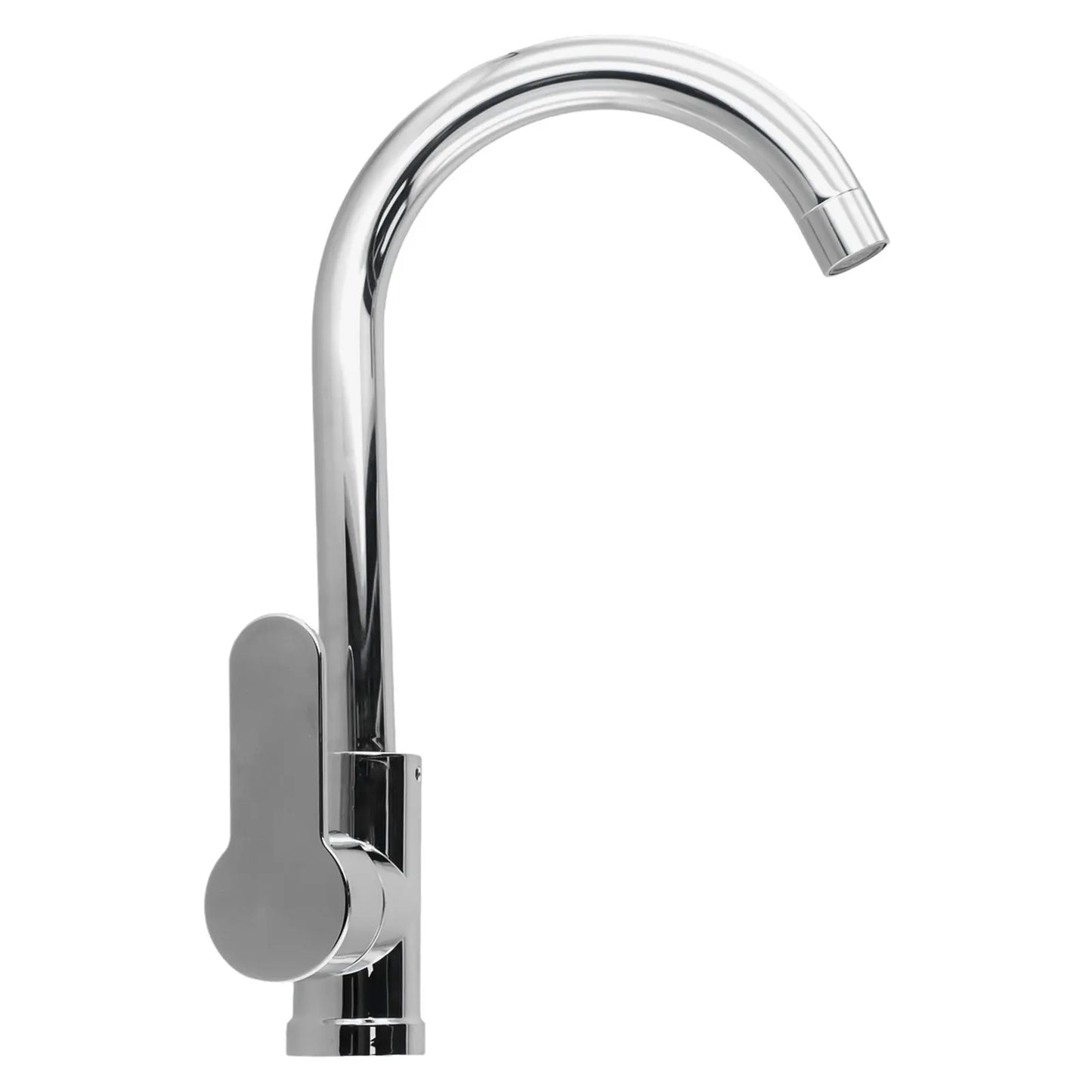 Bathroom Faucet Polished Chrome Plated Swivel Basin Sink Cold Hot Mixer Tap Kitchen Faucet, Sink Vertical Faucet New