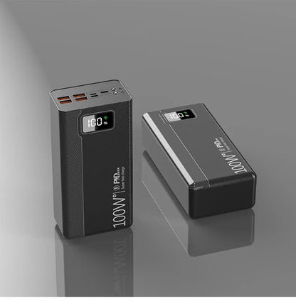 50000mAh High Capacity Fast Charging Power Bank Portable Outdoor Travel External Battery Pack