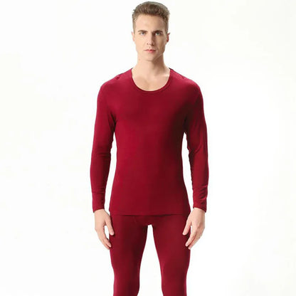 Autumn spring men's plus size Thin thermal underwear sets Large size bottoming shirt  modal underwear suit 7xl 8xl 9xl
