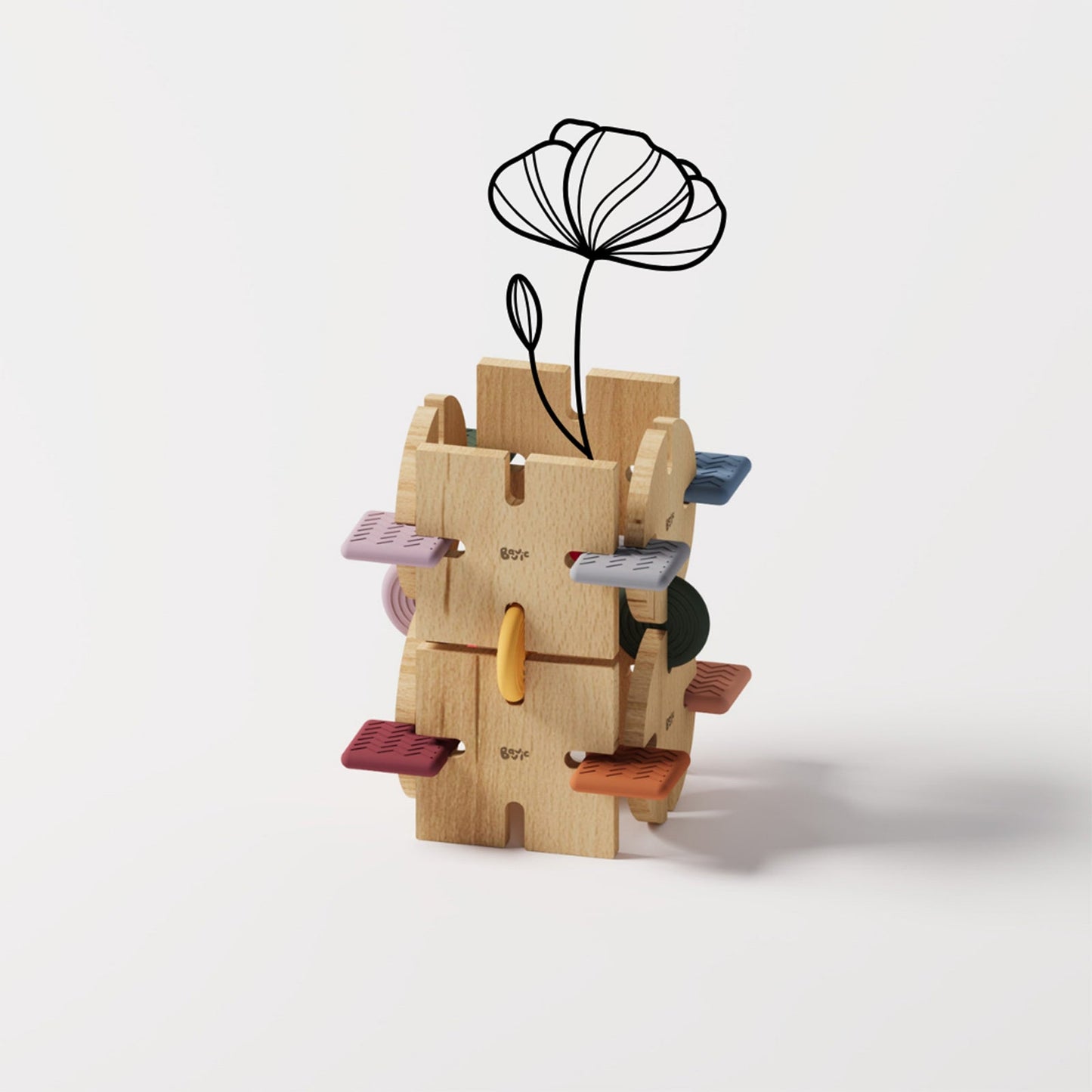Bavvic Wooden Starter Set 32 pieces
