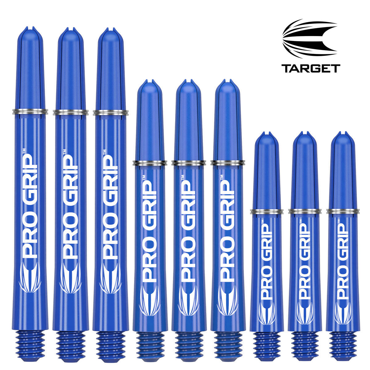 Target Pro Grip Ring Lock Shafts - Blue