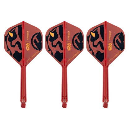 TARGET x STAR WARS - K-FLEX NO2 Shape - Darth Maul - All-In-One Moulded Flights