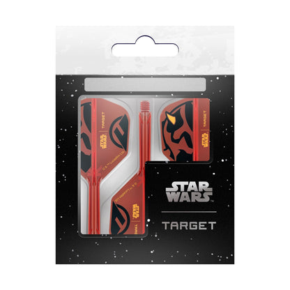 TARGET x STAR WARS - K-FLEX NO2 Shape - Darth Maul - All-In-One Moulded Flights