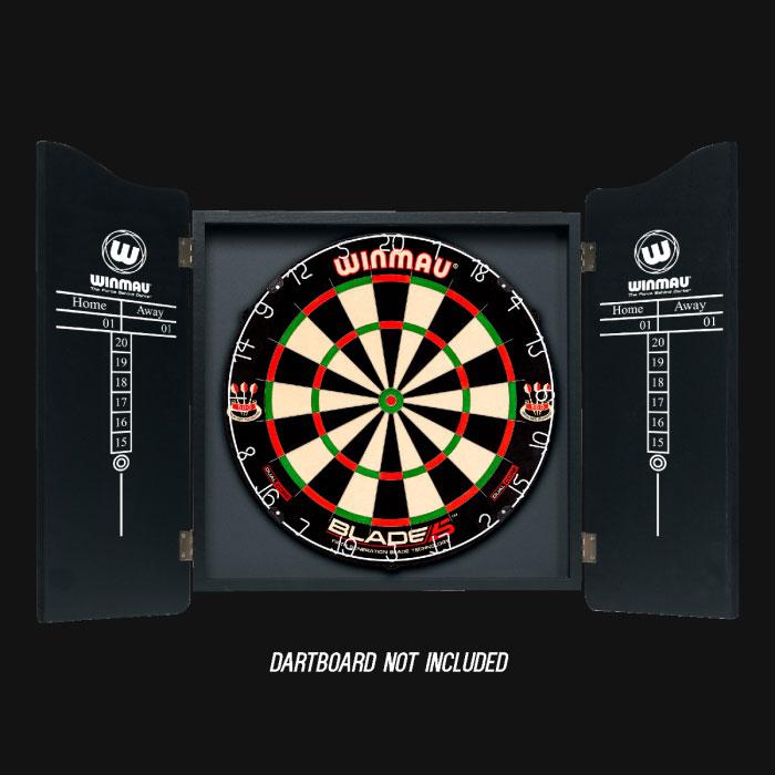 WINMAU - Classic MAN CAVE Deluxe Dartboard Cabinet