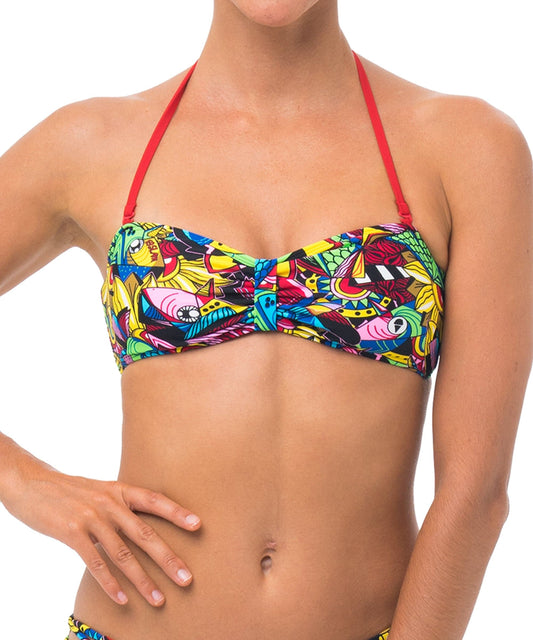 MELASTI BANDEAU BRA - IKANKAN
