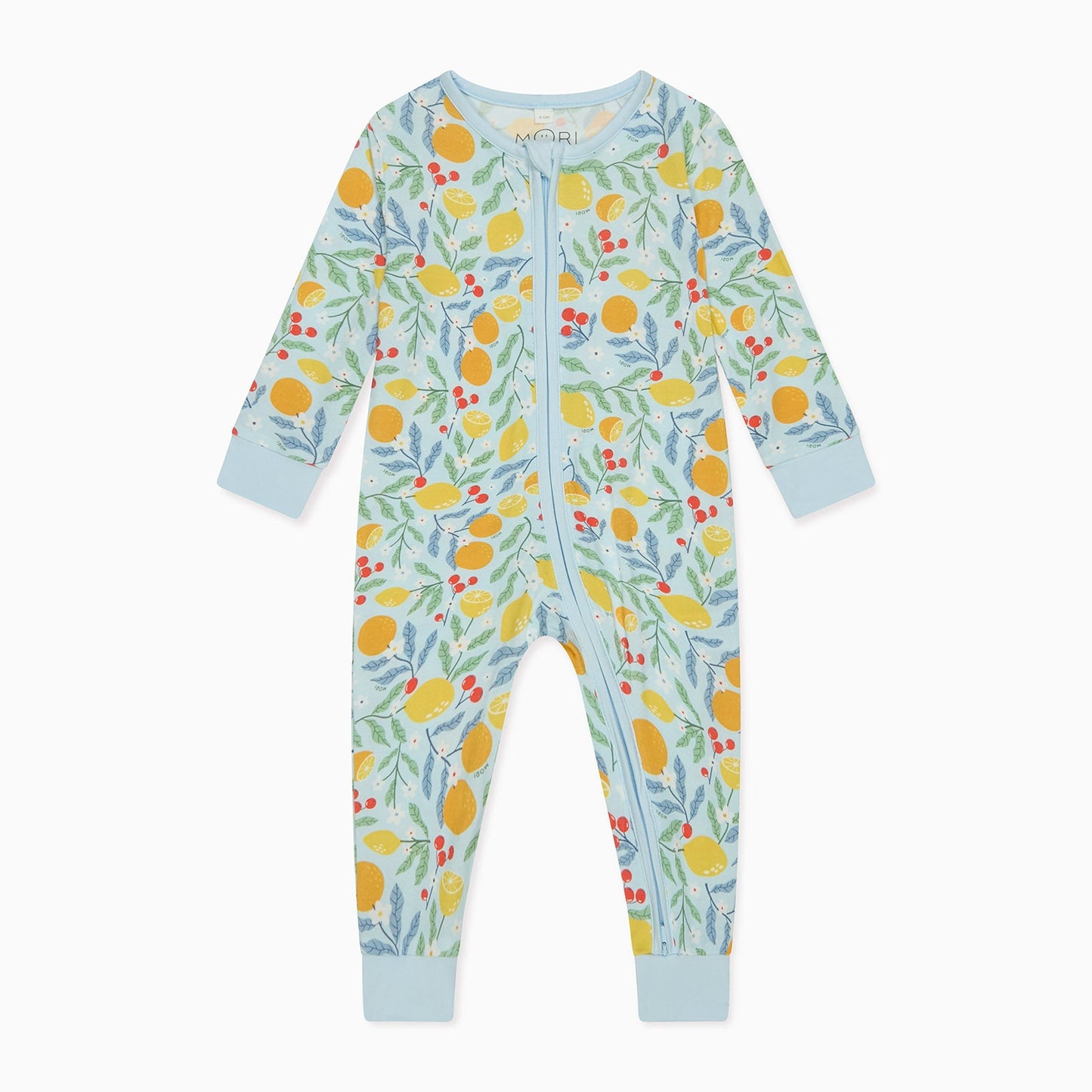 Citrus Summer Clever Zip Sleepsuit