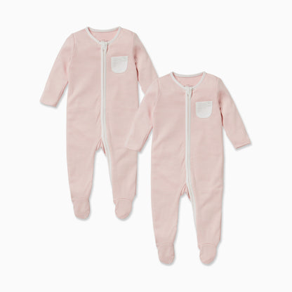 Clever Zip Sleepsuit 2 Pack