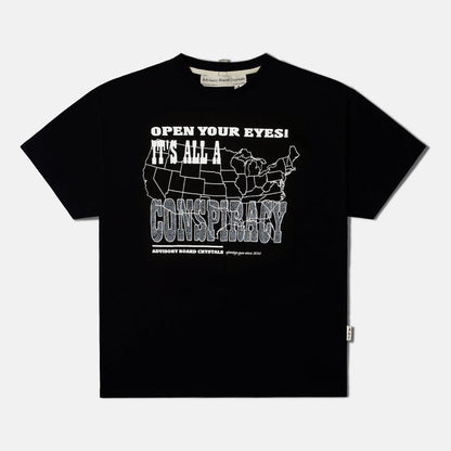 Abc. Conspiracy Short Sleeve Tee - Black