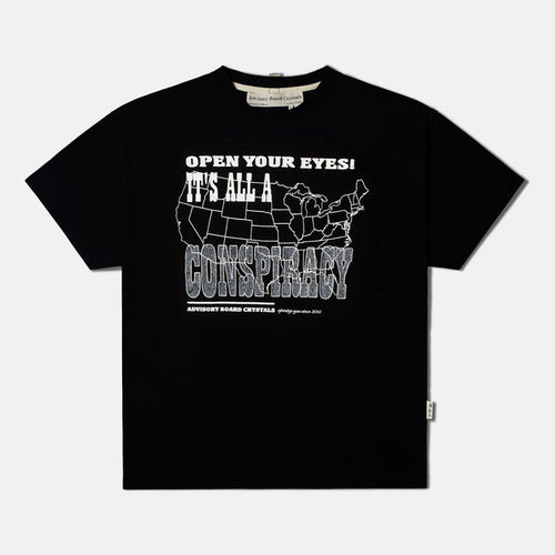 Abc. Conspiracy Short Sleeve Tee - Black