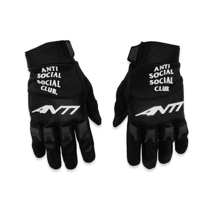 Anti Social Social Club MOTORCYCLE GLOVES - Black