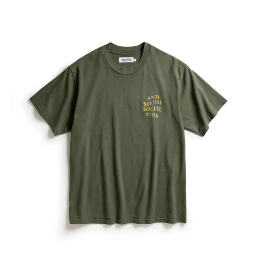 Anti Social Social Club WEATHERED TEE - Green