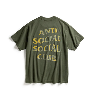 Anti Social Social Club WEATHERED TEE - Green