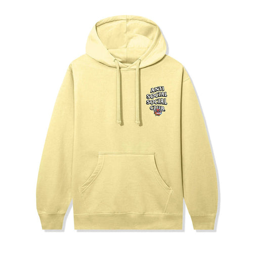 Anti Social Social Club x Motorsport Hoodie - Light Yellow