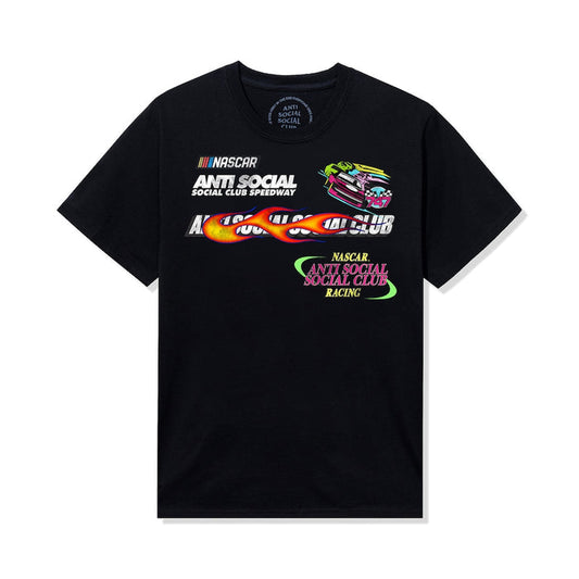 Anti Social Social Club x Nascar Daytona Tee - Black