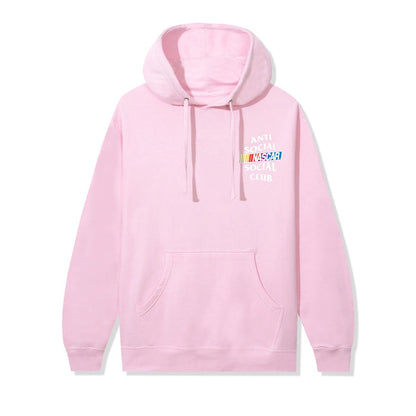Anti Social Social Club x Nascar Games Hoodie - Light Pink