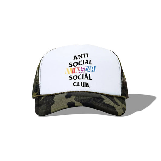 Anti Social Social Club x Nascar Games Trucker Hat - Yellow/White