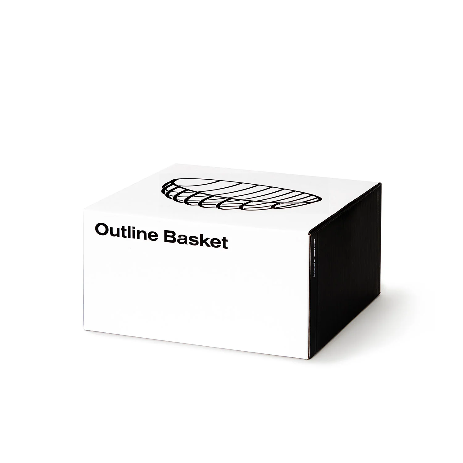 areaware | outline basket | large | black - DC