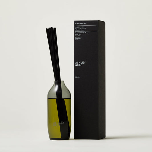 ashley + co | home perfume scent diffuser | parakeets + pearls