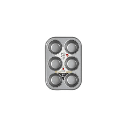 Baker & Salt 6 Cup Jumbo Muffin Tin Baker & Salt