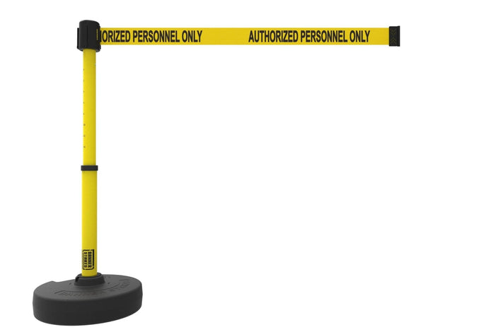 Yellow "Authorized Personnel Only"
