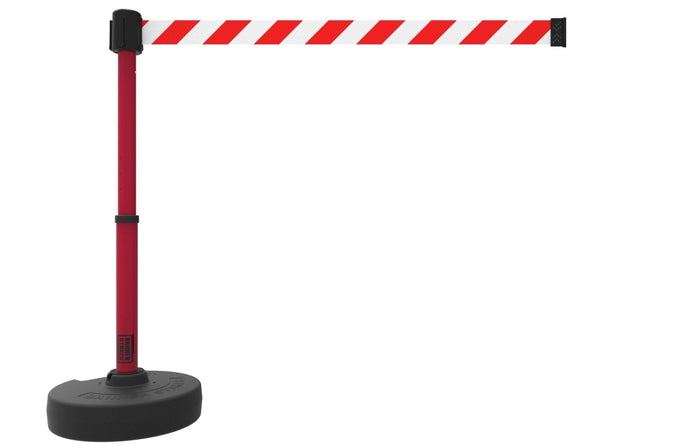 Red/White Diagonal Stripe