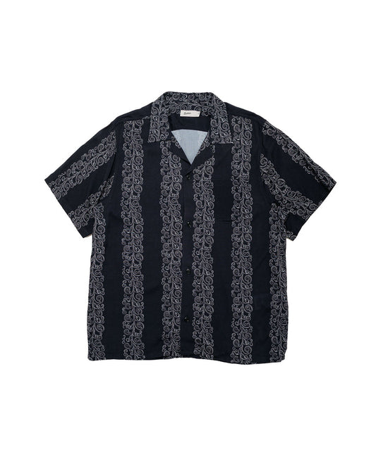 lost & found Bather Bather Black Fiesta Camp Shirt